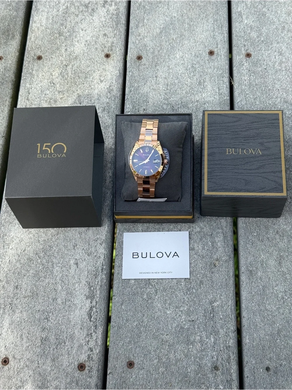 Bulova stylish wristwatch